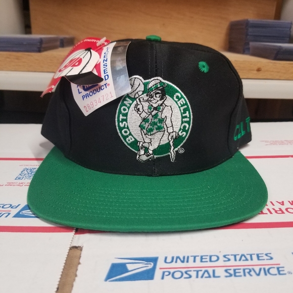 1990s Boston Celtics Snapback Hat - Picture 1 of 7
